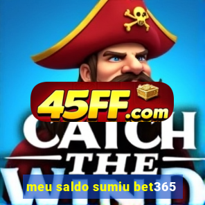 meu saldo sumiu bet365